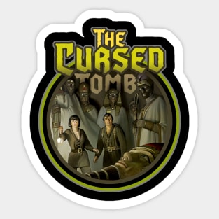 The cursed Tomb Sticker